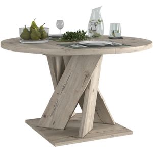 Ronde eettafel Forest 130 tot 175 cm uitschuifbaar