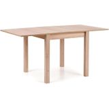 Vierkante eettafel Gracjan uitschuifbaar 80x80 cm sonoma eiken