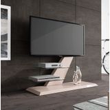 Tv-meubel Vento 110 cm breed - Hoogglans cappuccino