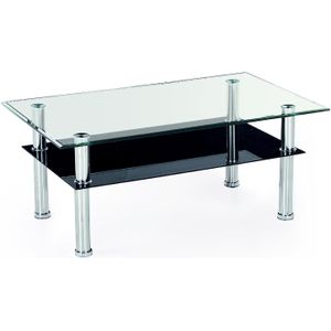 Glazen salontafel Yolanda 103 cm breed