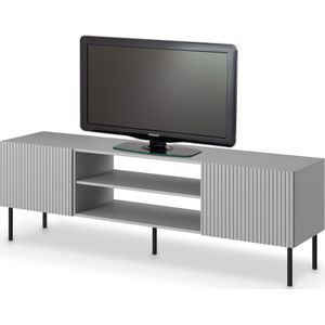 Tv-Meubel Asensio mat grijs 180 cm breed