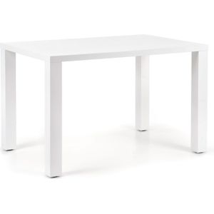 Eettafel Roos 120 cm breed hoogglans wit