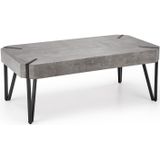 Salontafel Emily 110 cm breed in grijs beton