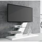 Tv-meubel Vento 110 cm breed - Hoogglans wit