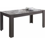 Eettafel Miro 180 cm breed in hoogglans antraciet