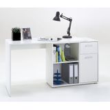 Hoekbureau Albrecht 117 cm breed in wit