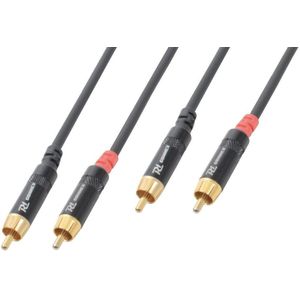 PD Connex RCA kabel 2x RCA Male - 2x RCA Male - 3m