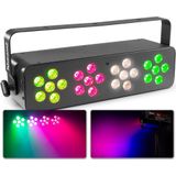 BeamZ DJ Bank 244 RGBW met 24x 4W LED's en afstandsbediening