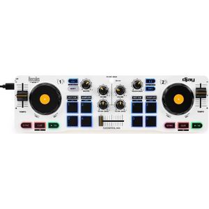 Hercules DJControl Mix - Compacte DJ controller voor smartphone - Wit