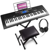 MAX Rhapsody61M Keyboard Set - 61 Toetsen - Inclusief Bankje Standaard Koptelefoon