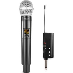 Vonyx WM55 plug-in draadloze microfoon - UHF