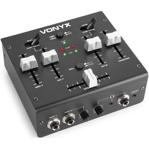Vonyx VDJ2USB - 3 kanaals stereo USB DJ mixer