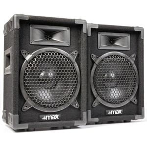 MAX Disco Speakerset MAX8 400W 8"