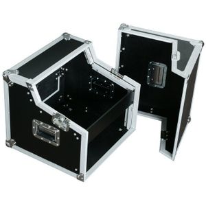 Power Dynamics PD-F4U 19" DJ Flightcase 6HE + 2HE