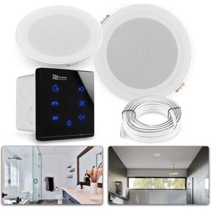 Power Dynamics - A50 - Badkamerspeaker Set - Zwart - Bluetooth