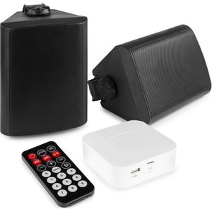 BT20 mini versterker met Bluetooth en speakers voor buiten (5" - 120W)