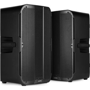 Vonyx VD715A actieve speakerset met Bluetooth en draadloze Stereo Pairing - Bi-amp - 15 inch - 1800W