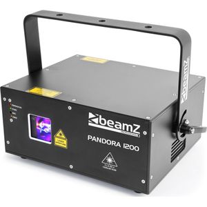 BeamZ Pandora 1200 TTL RGB Laser 1.2W met ILDA