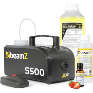 BeamZ S500 rookmachine starterspakket - 500W