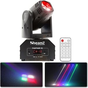 BeamZ Panther 15 compacte LED moving head met afstandsbediening