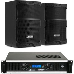 Power Dynamics PDY210 - Passieve Speakerset - 10 inch - 800W