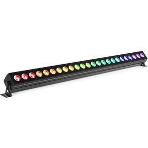 BeamZ LCB246 LED bar met 24 LED's (6W) in 8 secties - Zeer veel kleuren + blacklight mogelijk