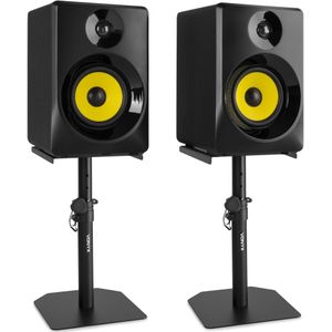 Set actieve studio monitors met bureaustandaard voor studio SMN50B 140W - Zwart