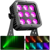 BeamZ StarColor72 outdoor LED floodlight - 9x 8W RGBW