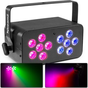 BeamZ DJ Bank 124 RGBW met 12x 4W LED's en afstandsbediening