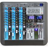 Power Dynamics PDM-S804 professionele 8 kanaals mixer