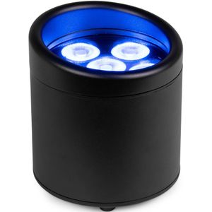 BeamZ Professional Helios accu uplight - IP65 Waterdicht - Met magnetische diffusers - RGBW-UV