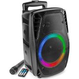 Fenton FT8LED-MK2 accu speaker met Bluetooth - 300W