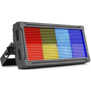 BeamZ Pro BS1200 RGB LED stroboscoop, blinder en floodlight - 8 segmenten - DMX