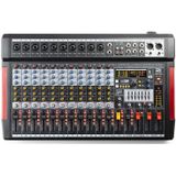 Power Dynamics PDM-T1204 - 12-kanaals mengtafel met Bluetooth, 380 effecten, mp3 speler en meer