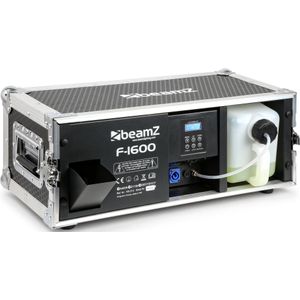 BeamZ F1600 Pro Faze DMX fazer rookmachine in flightcase - 1600W