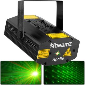 BeamZ Rood / Groen Apollo Multipoint Laser 170mW