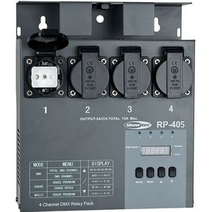 Showtec RP-405 MKII Relay Pack Switchpack