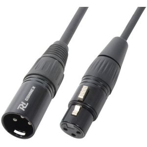 PD Connex Signaalkabel XLR male/female 3-pins - 30 meter - zwart