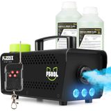 Fuzzix F503L Party Rookmachine 500 Watt - 3 ingebouwde RGB LEDs - 2 liter Rookvloeistof