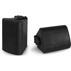 Power Dynamics BGO40 Zwarte speakerset voor binnen en buiten - 100W