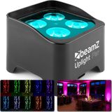 BeamZ BBP90 Uplight PAR spot op accu met 4x 4W LED's