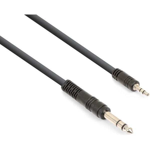 Câble audio Y, 6.0m, mini Jack 3.5 mm stéréo vers double Jack 6.35