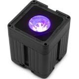 Beamz Professional KUBE20BK - IP65 - RGBWA-UV - Uplight op accu voor binnen en buiten - Zwart