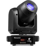 BeamZ Cobra100 spot moving head met prisma en gemotoriseerde focus - 100W