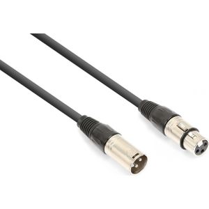 Vonyx XLR kabel (m/v) voor XLR audio verbindingen - 1.5 meter