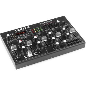 Vonyx STM2290 8 Kanaals DJ Mixer met Bluetooth, MP3 & geluidseffecten