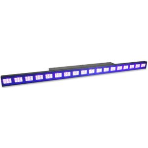 BeamZ LCB48 LED Blacklight UV bar met 18x 3W UV LED's