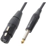 PD Connex XLR (f) - 6.3 Jack kabel - 3,0 meter