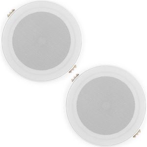 Power Dynamics MSLP50 Marine Speaker Set - 2x waterdichte speakers low profile - 5 Inch - 80W - Wit