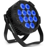 BeamZ WBP1212IP aluminium accu LED par - 12x 12W